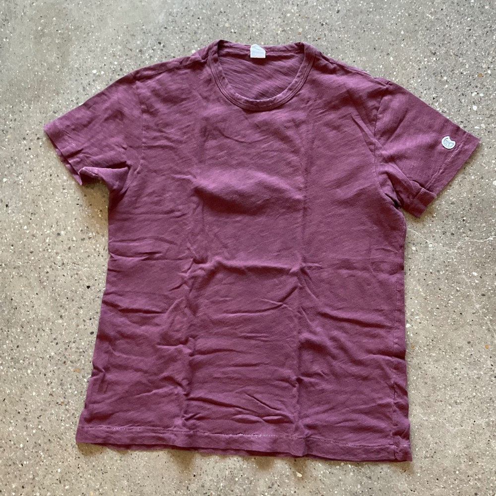 Todd Snyder Champion Tee Maroon Medium